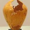 Artist: David Ellsworth 
Work of art: Tall Inverted-Ovoid Vase, 1981